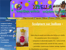 Tablet Screenshot of animationballons.com